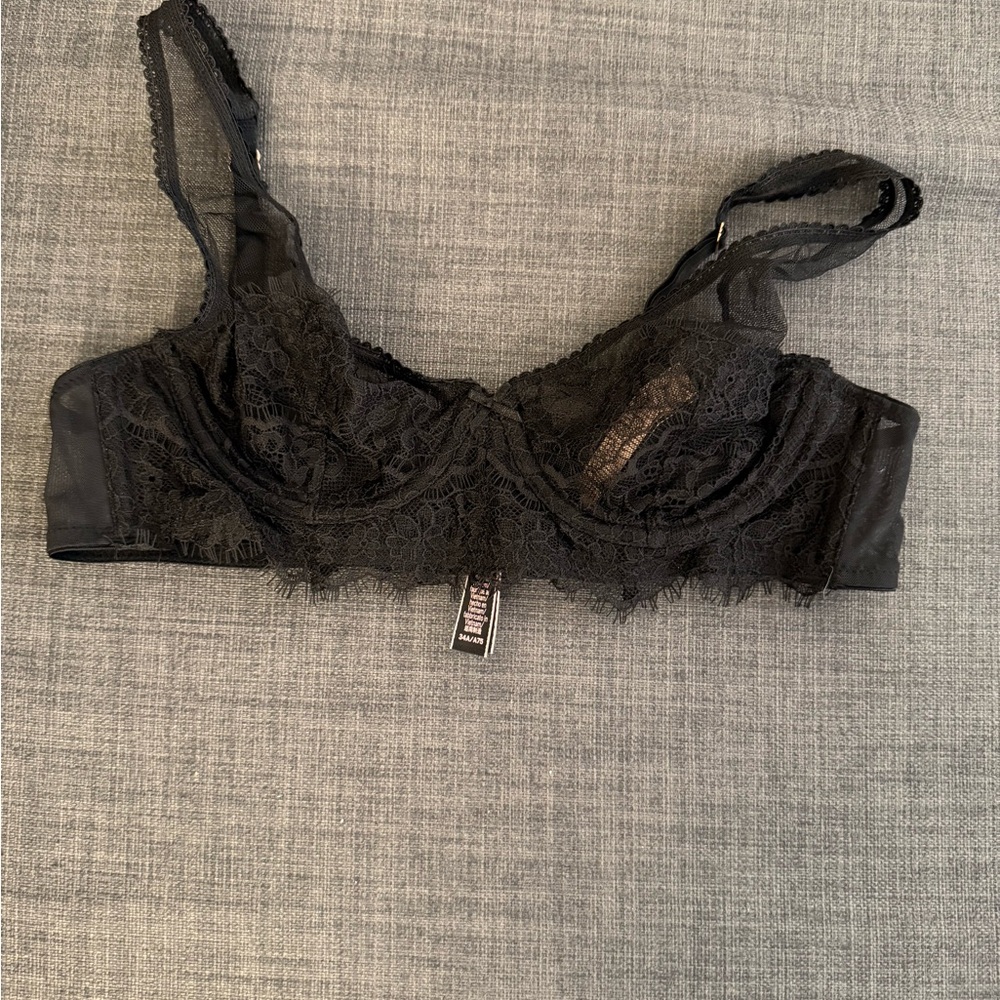 Victoria's Secret Black Lace Bra